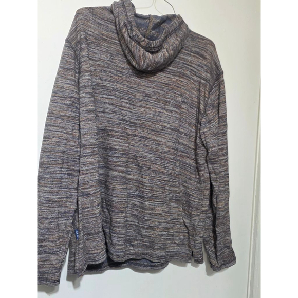 ROWM Other - Men's ROWM Brown Blue Marled Hoodie XL